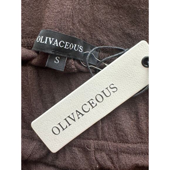 New ~ OLIVACEOUS ~ Wide Leg Lightweight Lounge Pants Size S - Picture 3 of 3